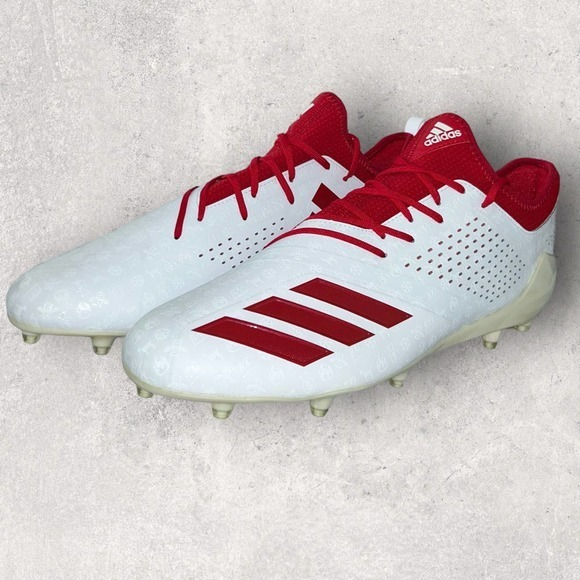 Adidas Adizero‎ 5-STAR FOOTBALL CLEATS RED Men's size 15